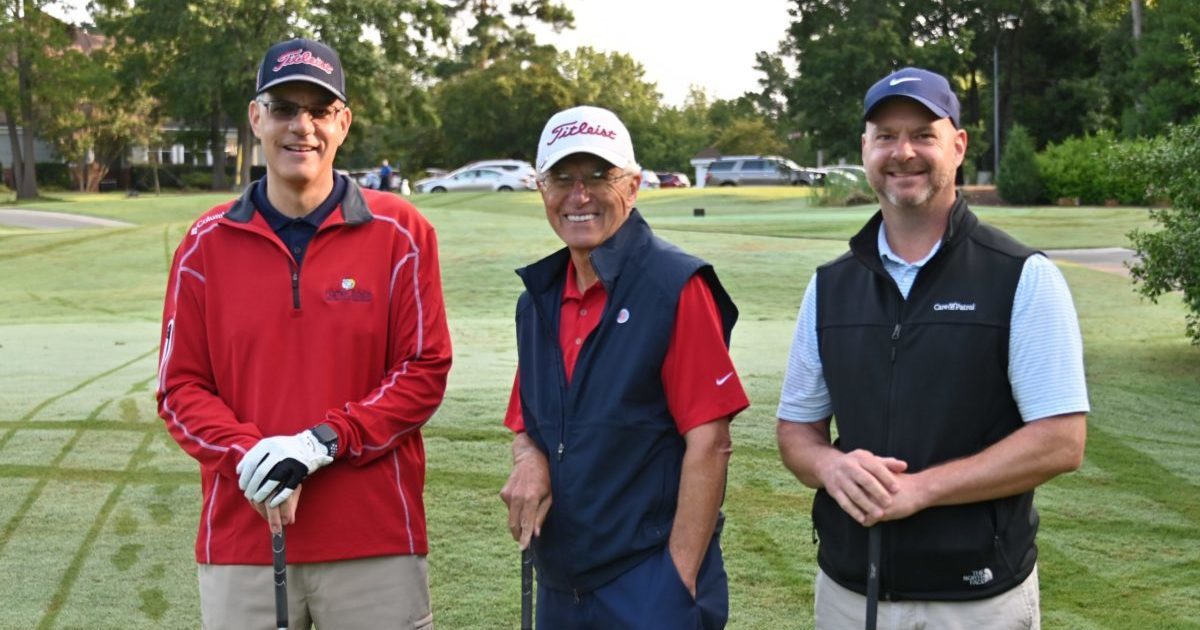 DA Golf Tournament - Pictured (L to R): Brian Perruccio, Tony Rogers, Brad Roland