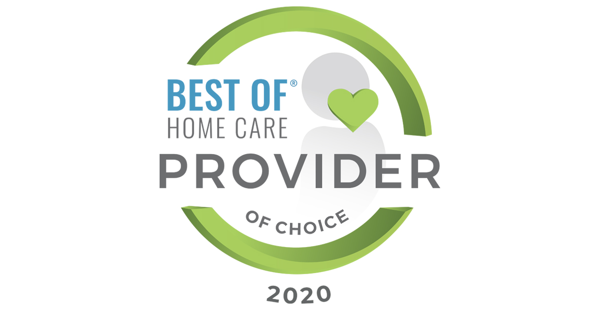 Best of Home Care Provider of Choice 2020 by Home Care Pulse