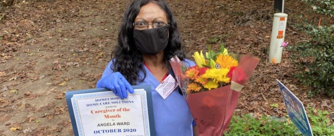 Angela - Caregiver of the Month - October 2020