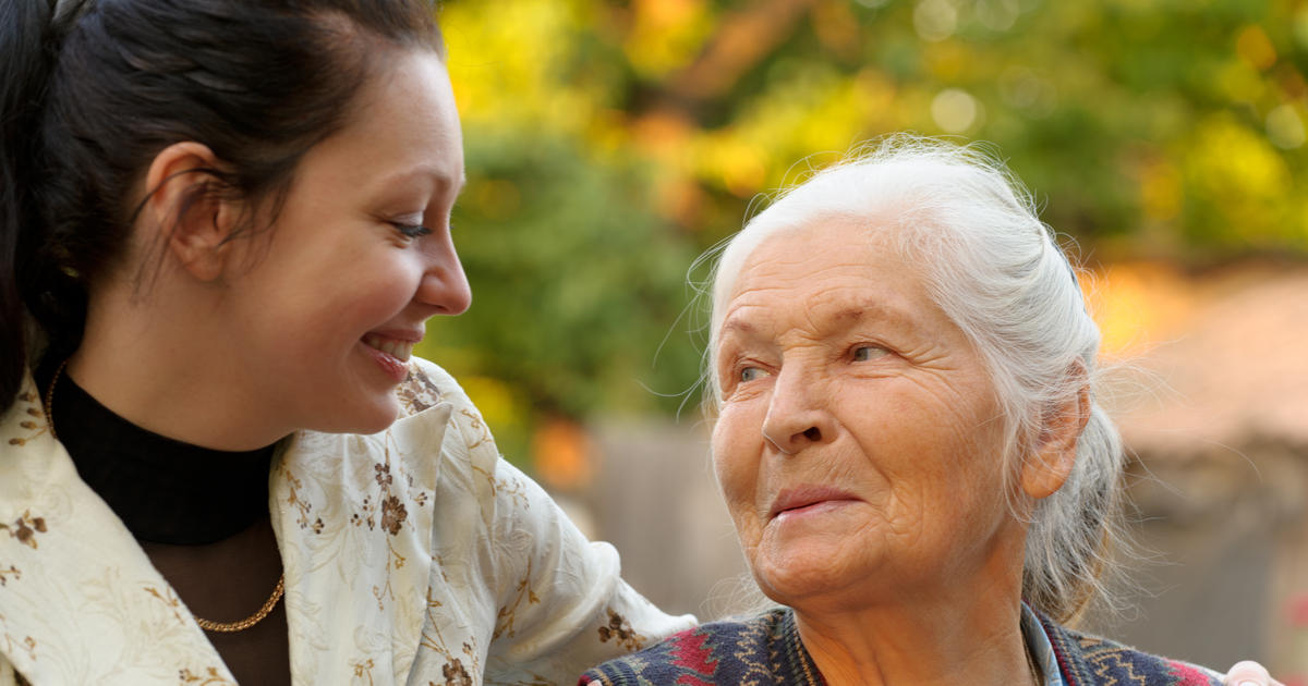 Taking the time to visit an elderly loved one can make all the difference in their lives.