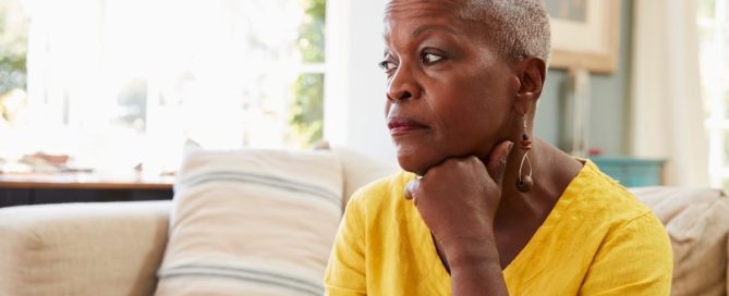 Depression is a major issue for many seniors.