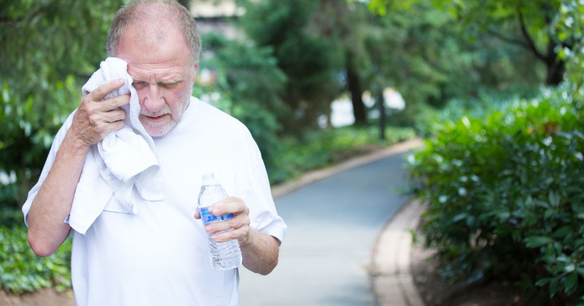 Proper safety practices are important to prevent seniors from overheating in the summer months.