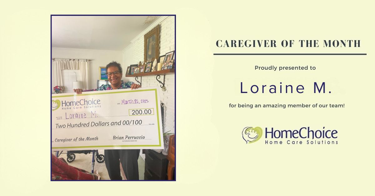 Caregiver of the Month March 2025