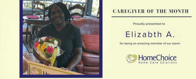 Caregiver of the Month Sept 2025