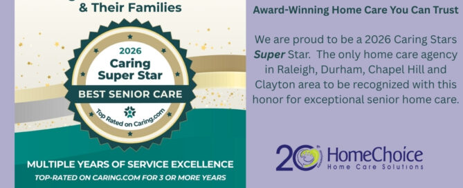 Super Star Award home care Raleigh