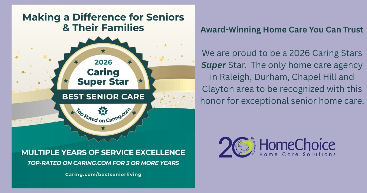 Super Star Award home care Raleigh