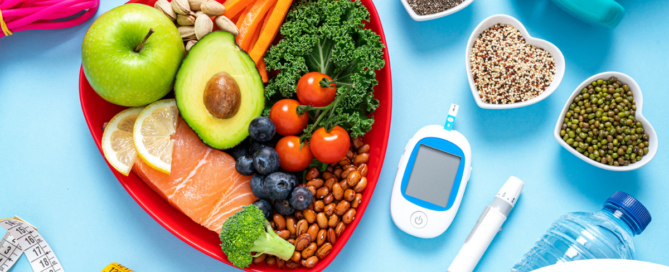 Caregiver’s managing blood sugar as part of senior home care services