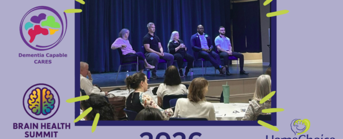 Experts speaking at the Brain Health Summit in Cary, sharing insights on dementia care, brain health, and in-home senior care support.