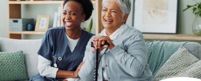 A caregiver enjoying respite care shifts